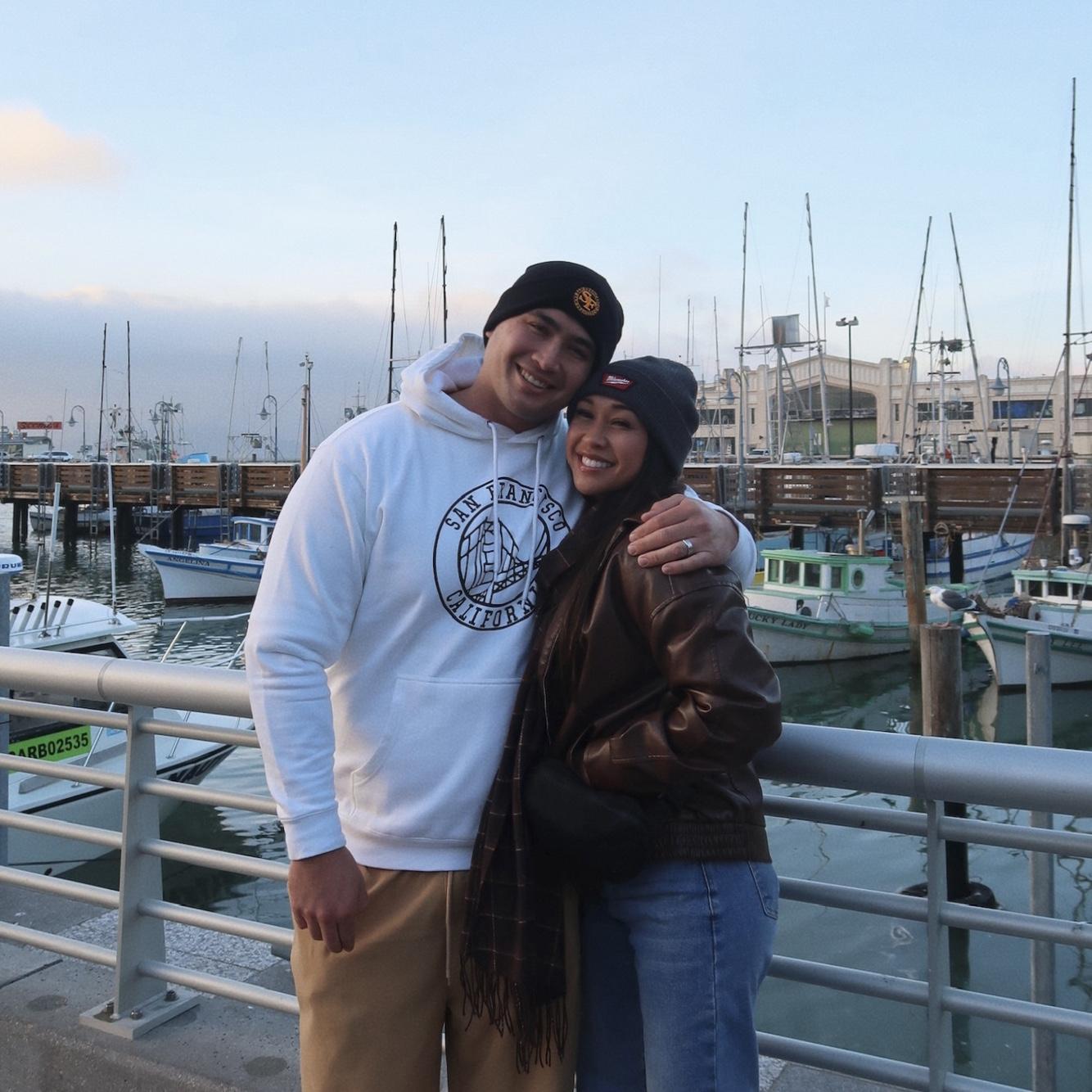 Our first trip to San Francisco together