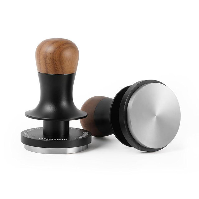 MHW-3BOMBER Espresso Tamper 58.35mm with 3-Spring Loaded Calibrated Coffee Tamper 30lbs Tamper for Espresso Machine with Sound Feedback T6184T-OS