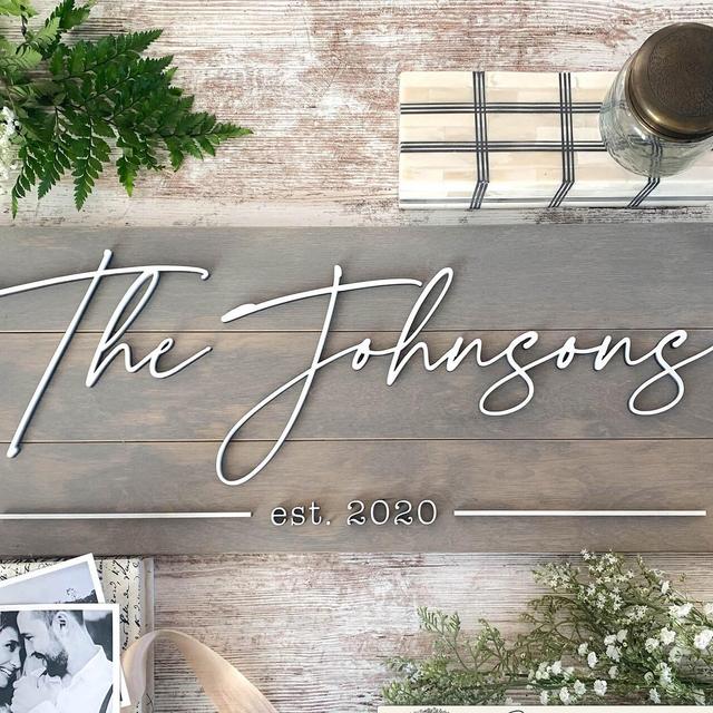 Personalized Wedding Gift for Newlywed or...
