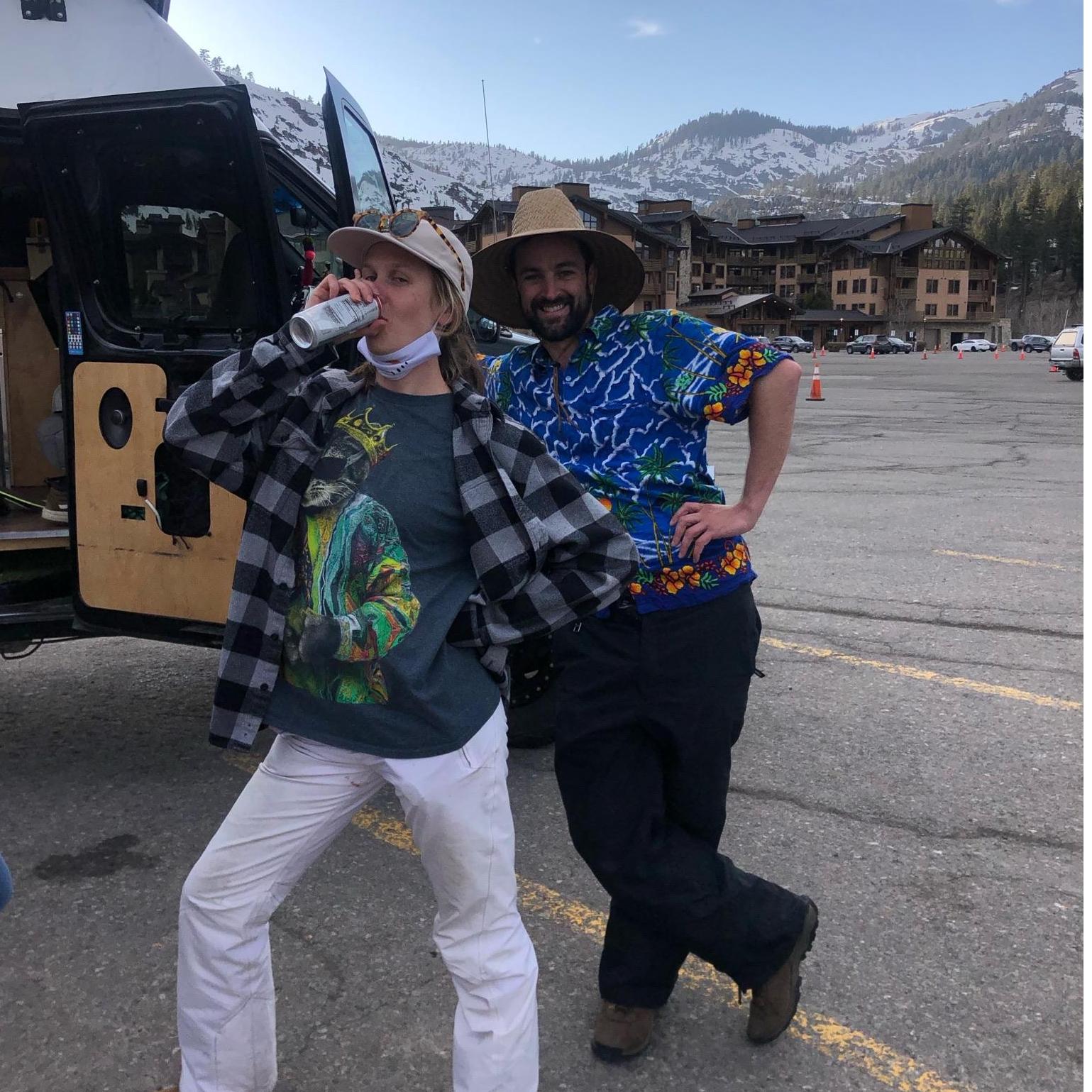 Phoebe made it clear from the very start that learning to ski was a non-negotiable part of dating her.  Luckily, Alex was up for learning to ski on double black diamonds.