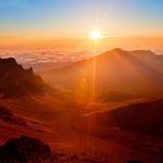 Watch the sunrise at Haleakala