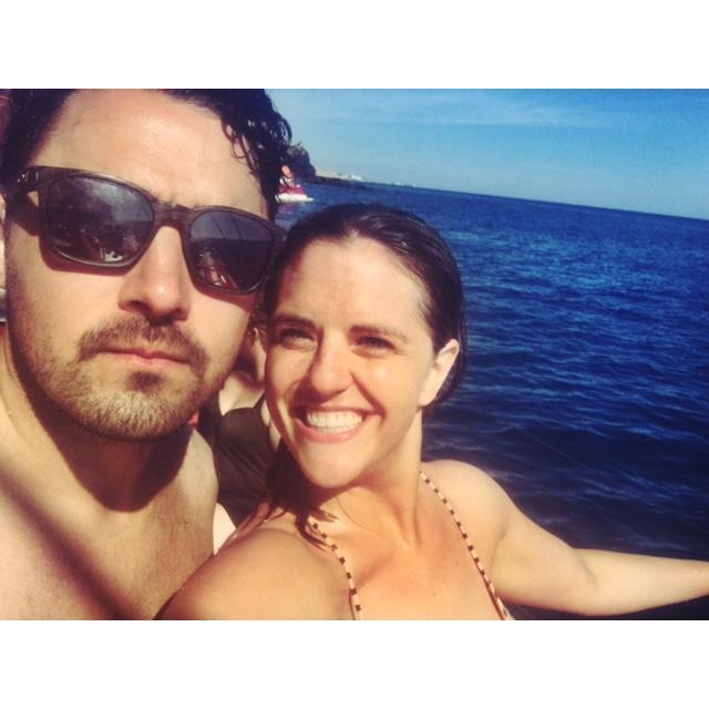Sunset cruise in Santorini