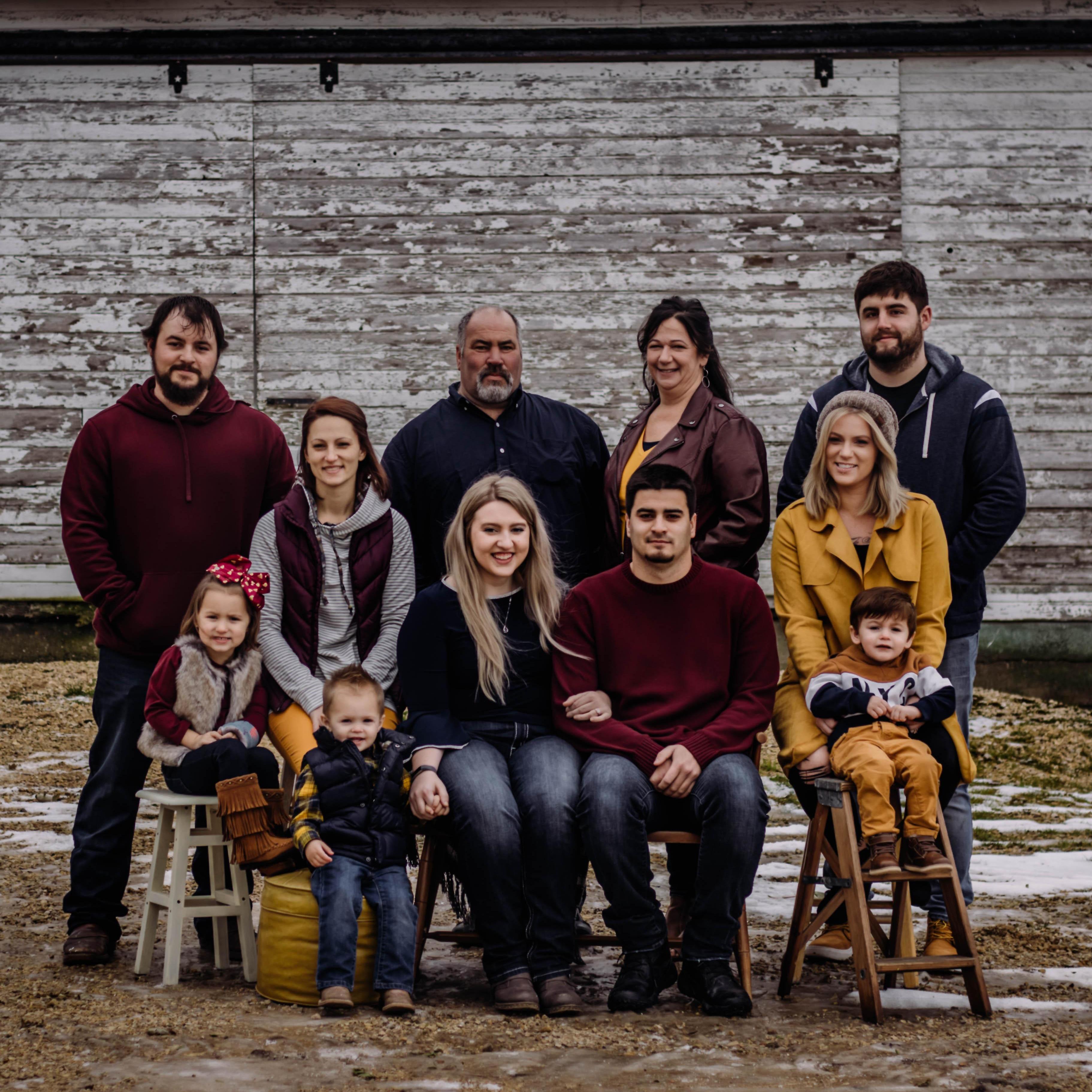 The Trautsch family in 2018