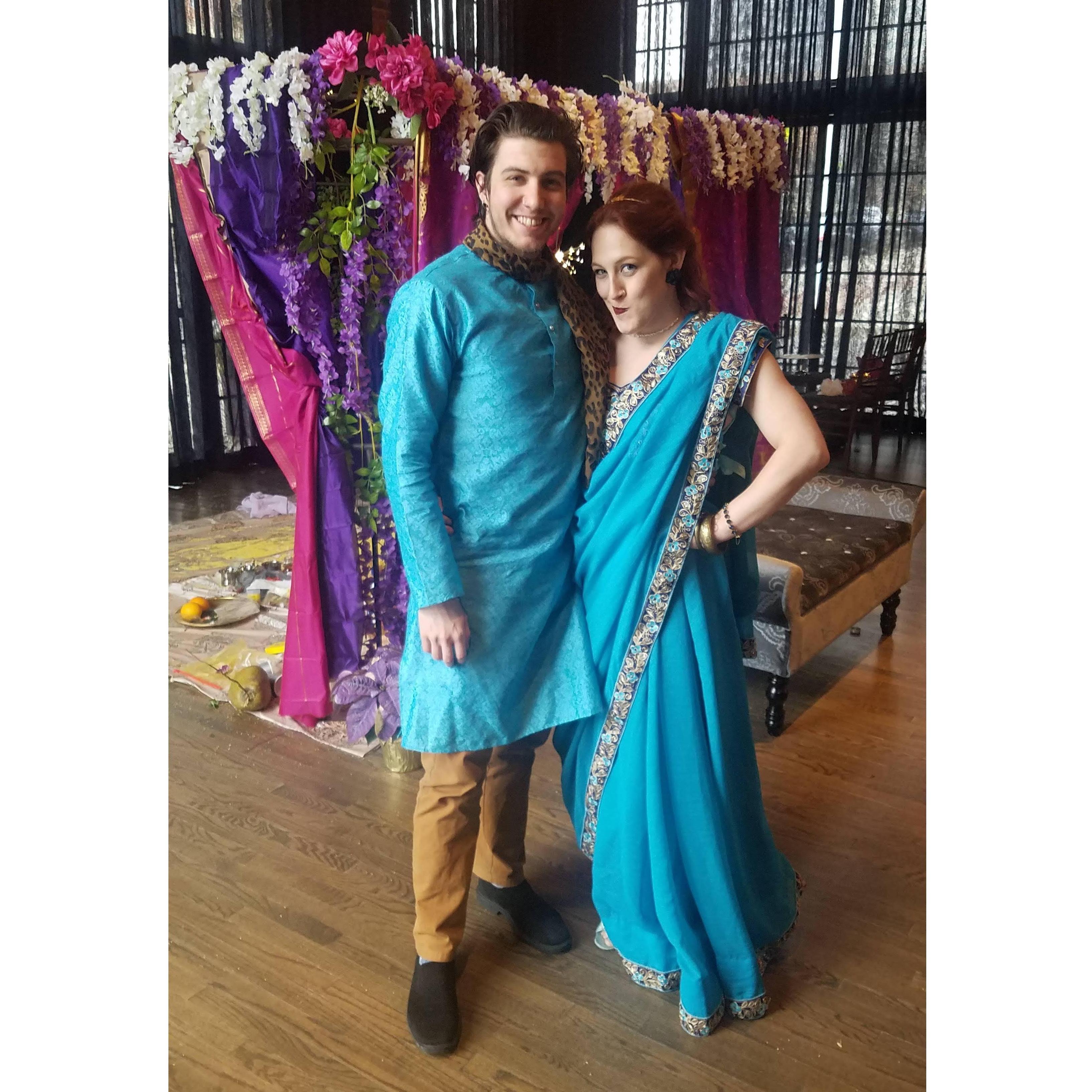 December 2019: Andrew & Katlin celebrate Amanda & Praveen's wedding!