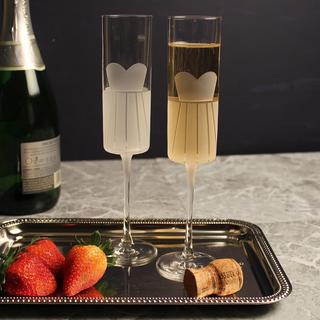 2-Piece Wedding Formal Champagne Flute Set