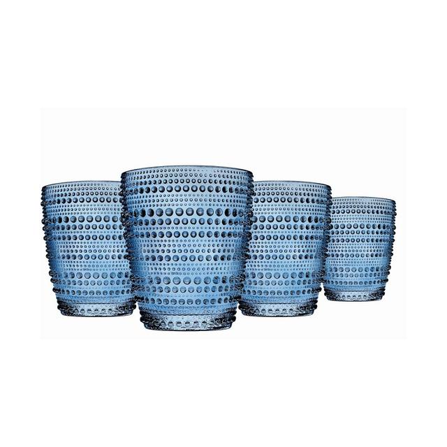 Godinger Mars Modern Vintage Double Old Fashioned Glasses, Set of Four