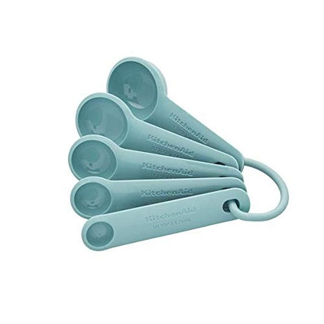 KitchenAid Universal Measuring Spoons, Set Of 5, Aqua sky