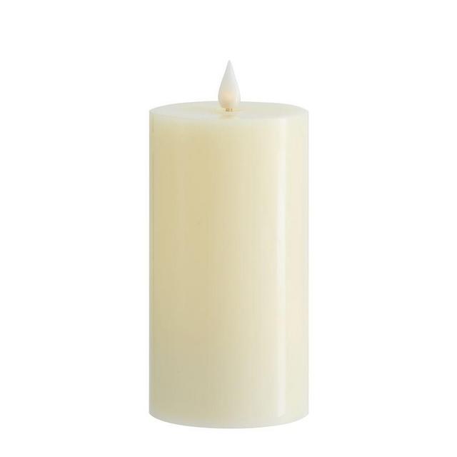 3"x5.5" Classic Flickering Flameless Wax Pillar Candle
