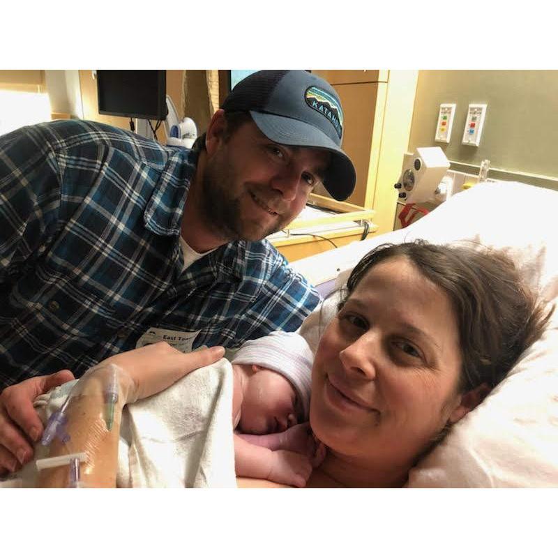 Our greatest gift! We welcomed Aberdeen Elizabeth Turcotte to the world early morning on January 17, 2019.