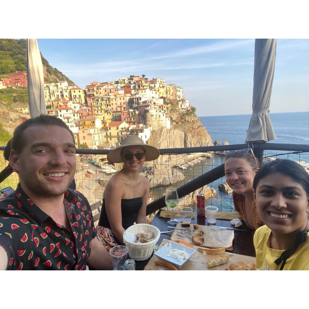 Cinque Terra in Italy with Ellie & Carly