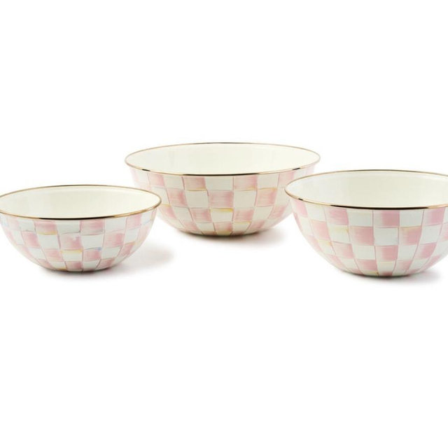 Courtly Check Mixing Bowls, Set of 3