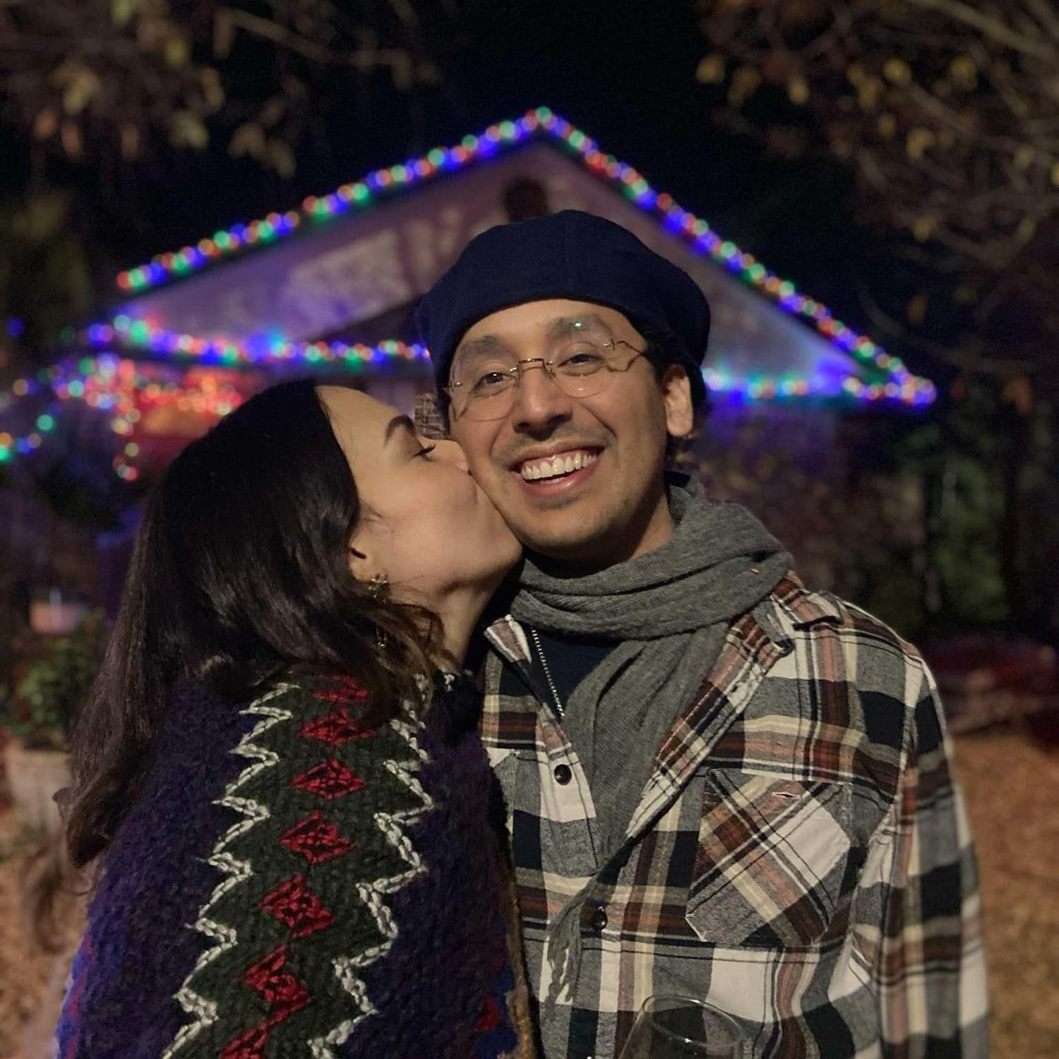 New year's kiss.