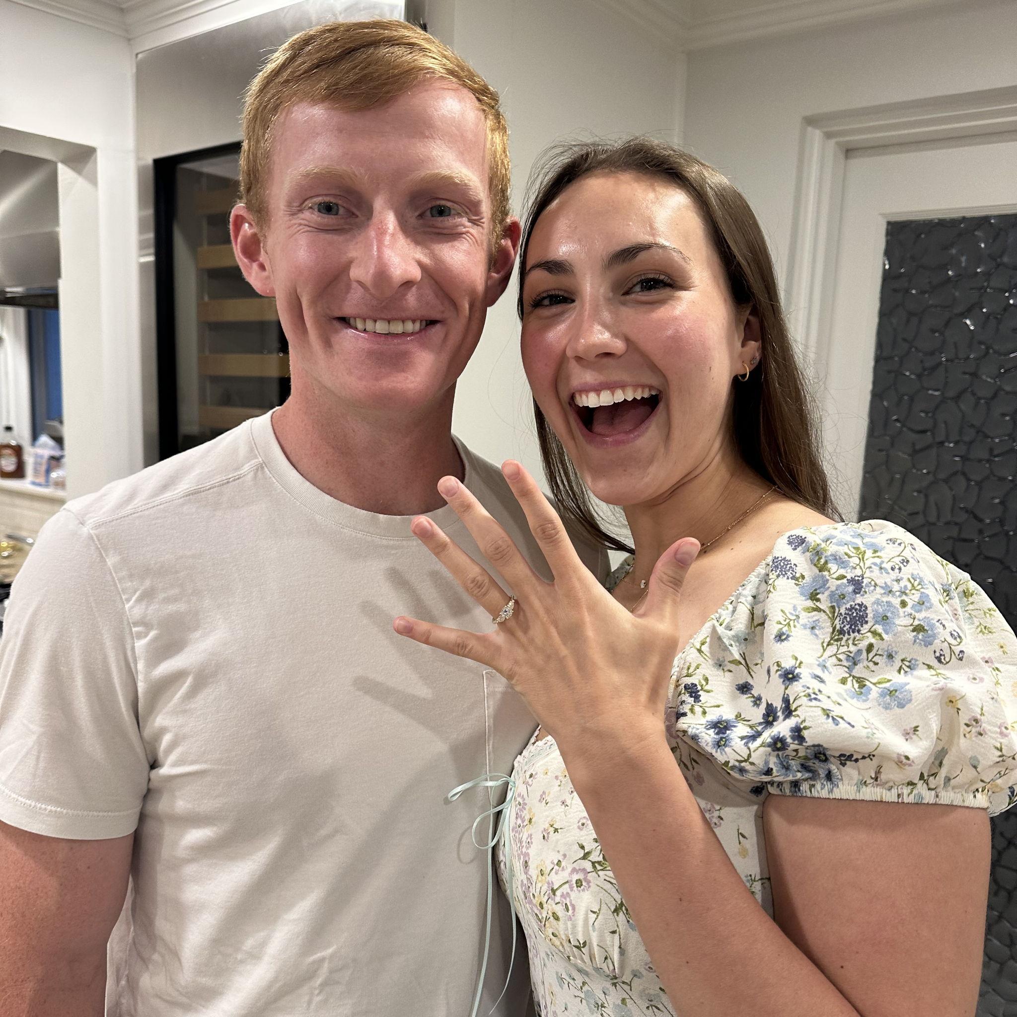 6/15/25: The night of the engagement on Trinity Sunday