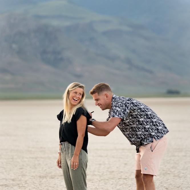 This is where we signed our marriage license in the Alvord Desert