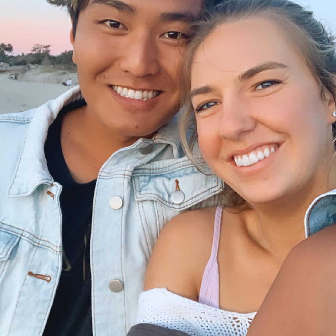 Valentine's Day at the beach