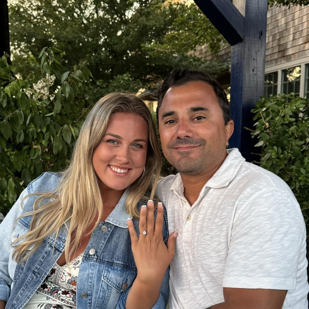 The day we got engaged! 🤍