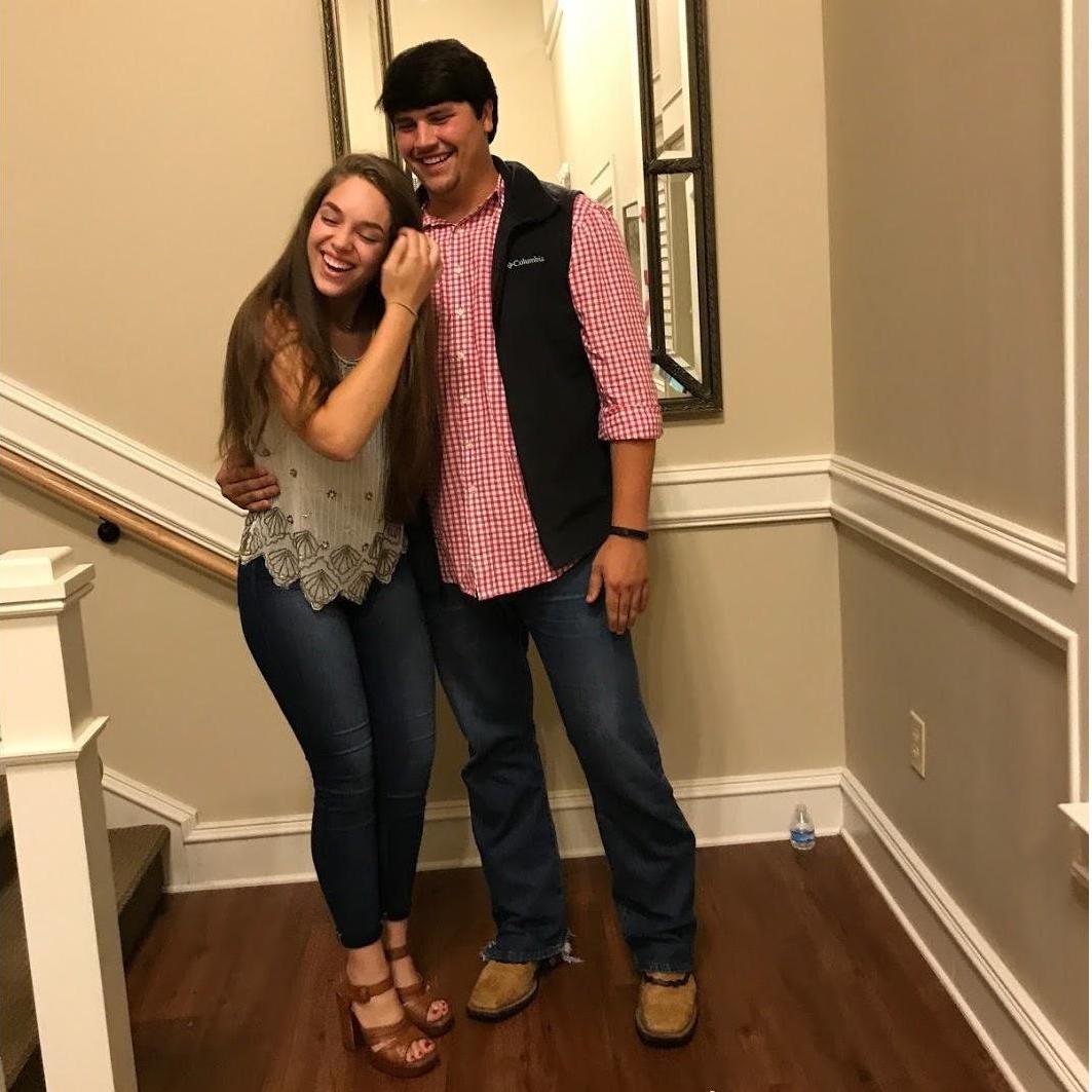 One of our most infamous pictures together; its posting on instagram had many of our friends ask questions into who each other was. Little did we all know, it was the beginning of God's plan!