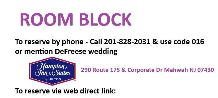 The Wedding Website of Jaclyn D’Elia and Dwight DeFreese