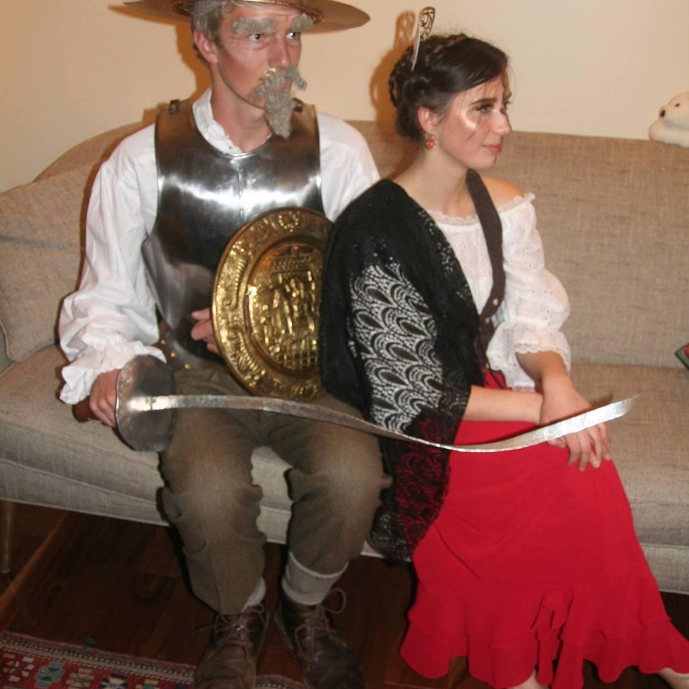 Don Quixote and Dulcinea - Halloween 2015