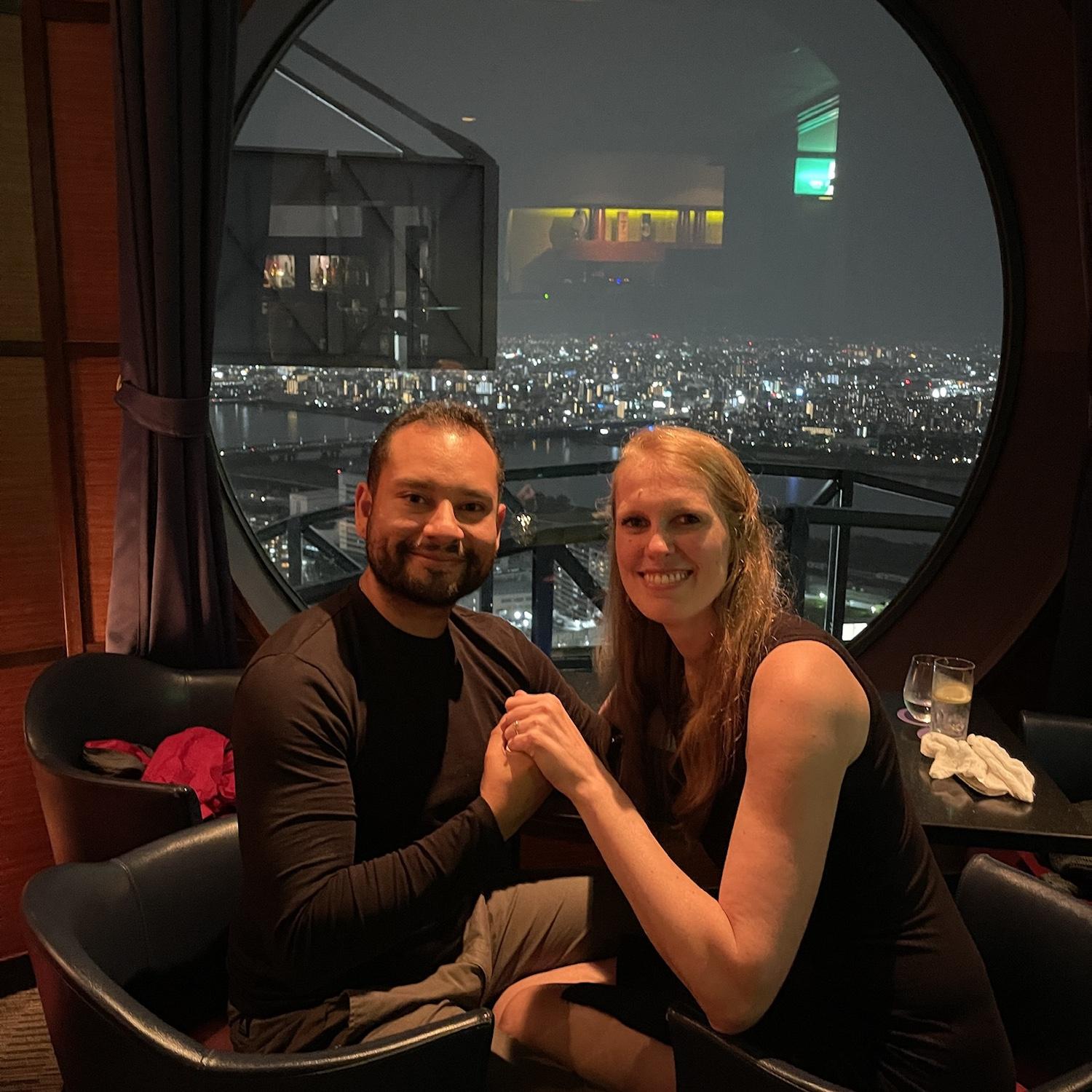 Engagement in Osaka, Japan