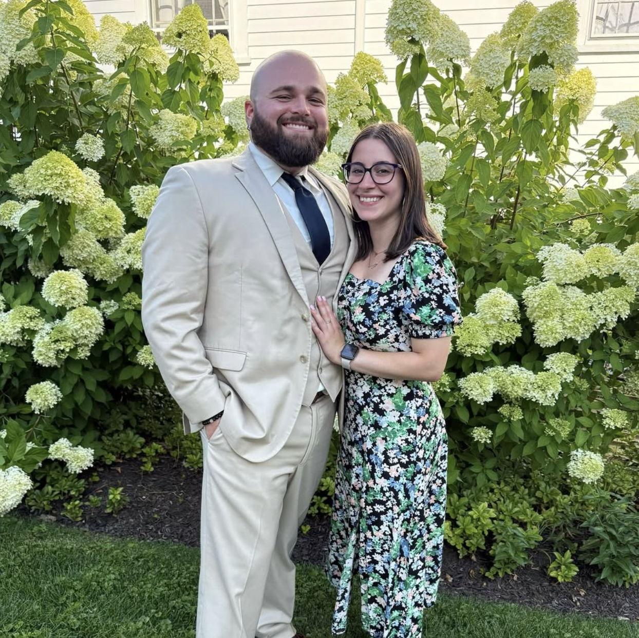 Celebrating our first wedding
