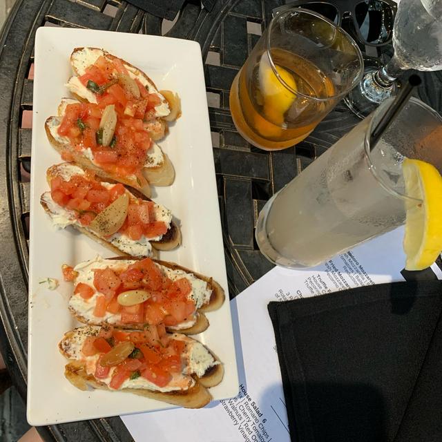 authentic italian bruschetta