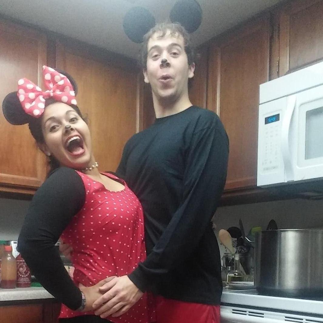 One of our many Halloweens :)