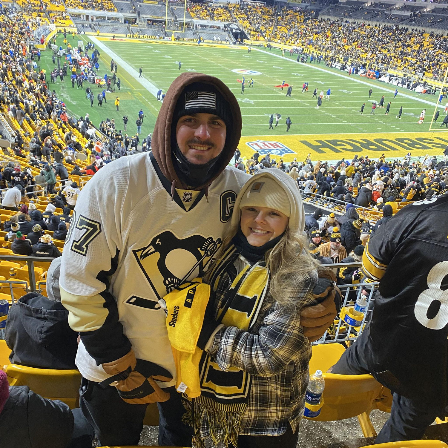 First Steelers game!