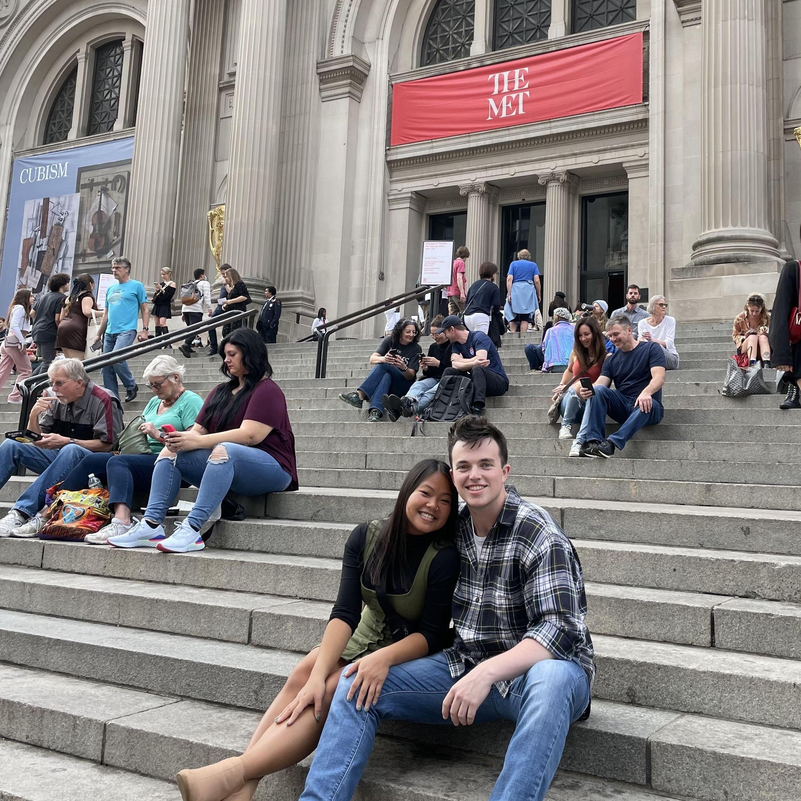 November 2022 | The Met in NYC on a visit to our friends Willa and Ian!