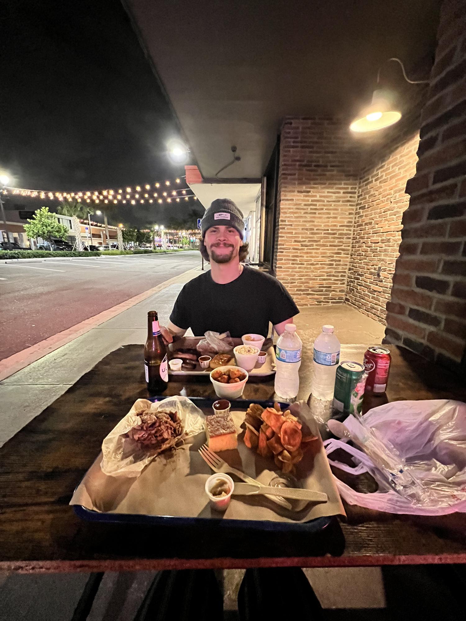 BBQ place in FL, it was yummy 😋