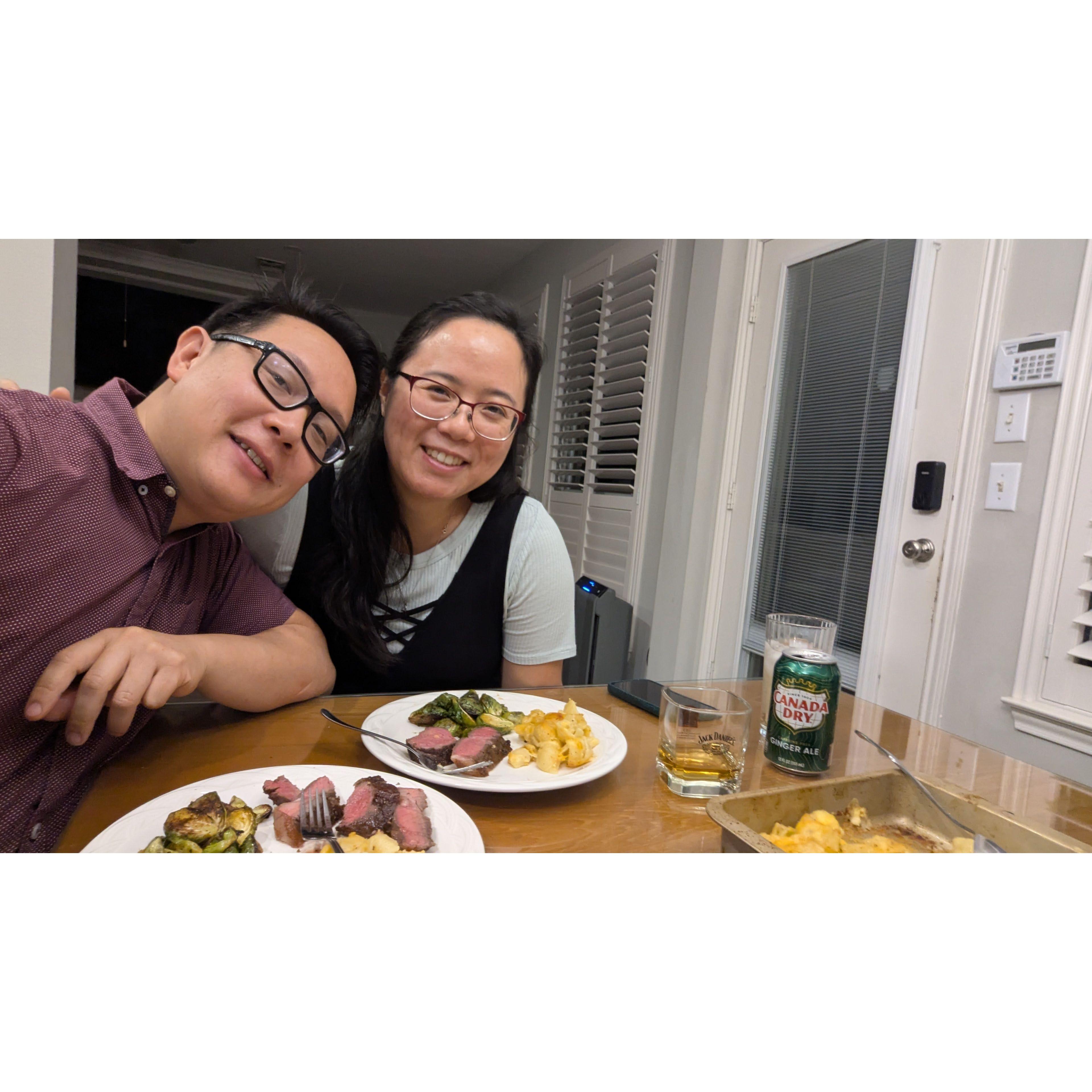 Homemade Valentine's Dinner!