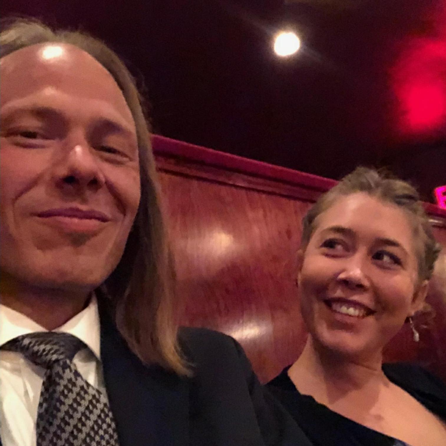 We're so fancy, we saw AIDA at the Met. You know, New York things.