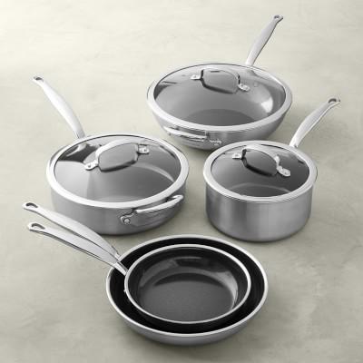 GreenPan™ Premiere Ceramic Nonstick 8-Piece Cookware Set