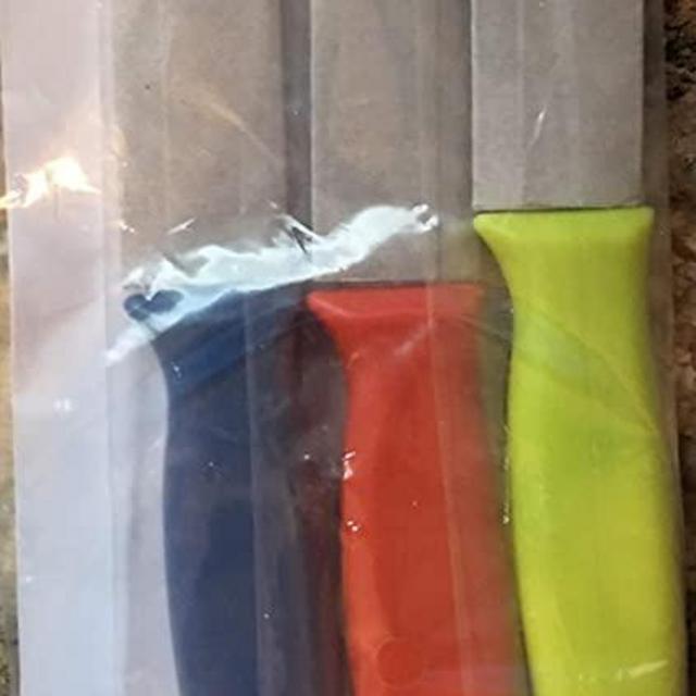 PAMPERED CHEF SET OF #3 KITCHEN PARING KNIFE SET. # 100035