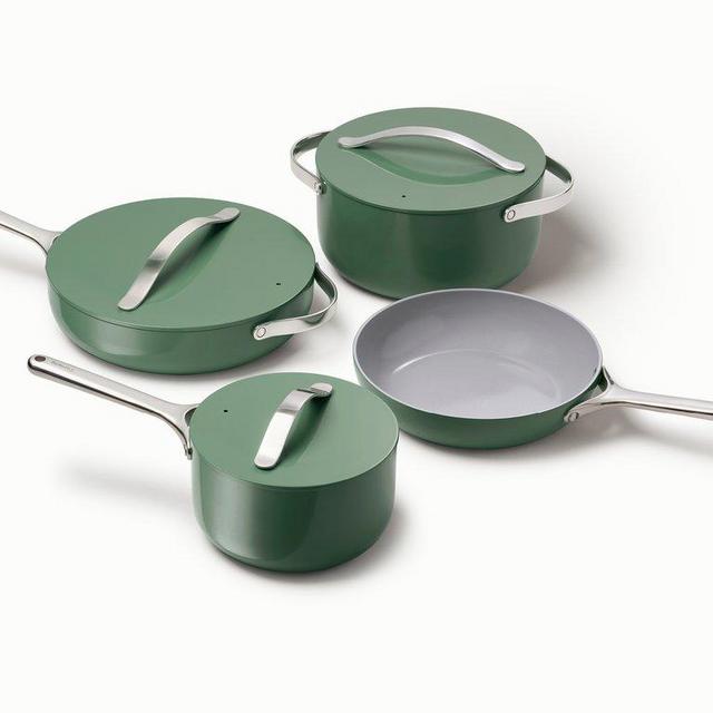 Caraway Home Cookware Set Cream