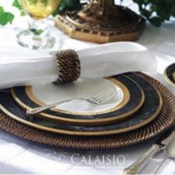 Charger Round 13" diameter, set / 4 pcs