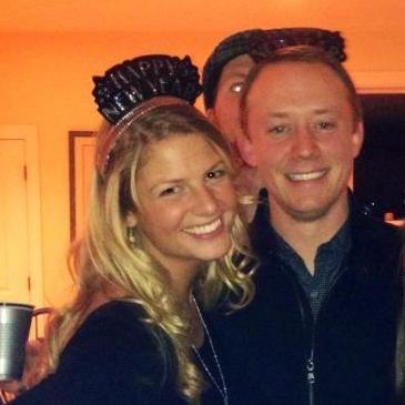 We first said "I love you," right before this picture was taken. Props to whoever can figure out who the photobomber is...
