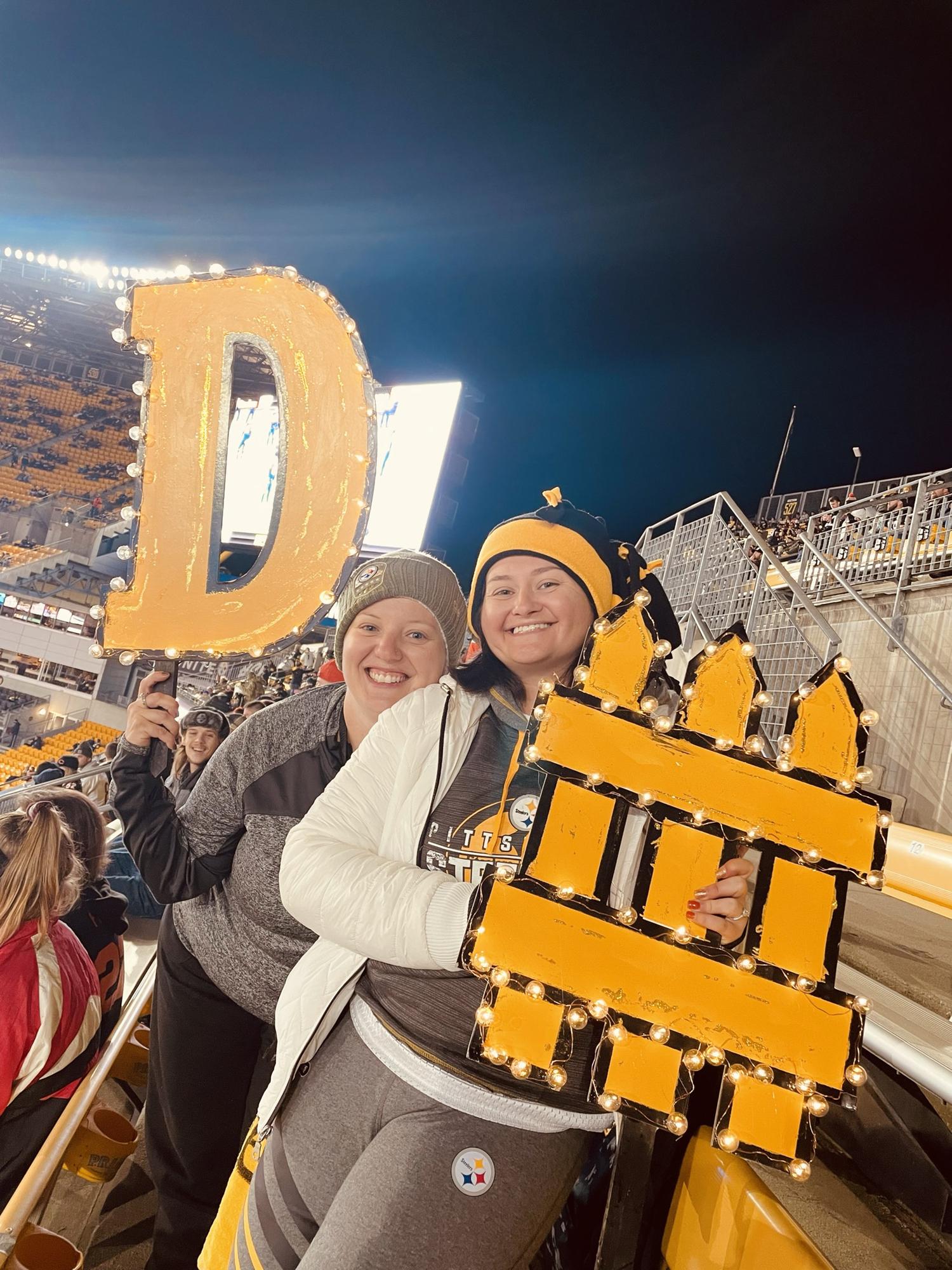 First year as Steelers season ticket holders!