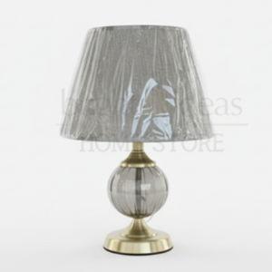 Clear Based with Gold Accents Table Lamp 43x27cm