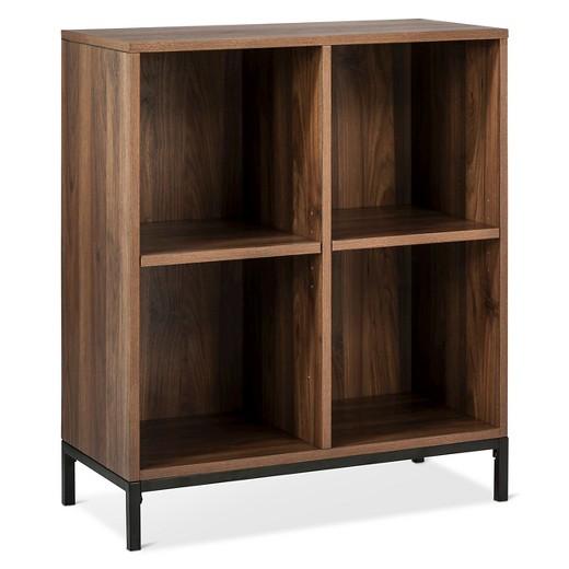 Darley 4 Cube Bookcase - Walnut - Threshold™