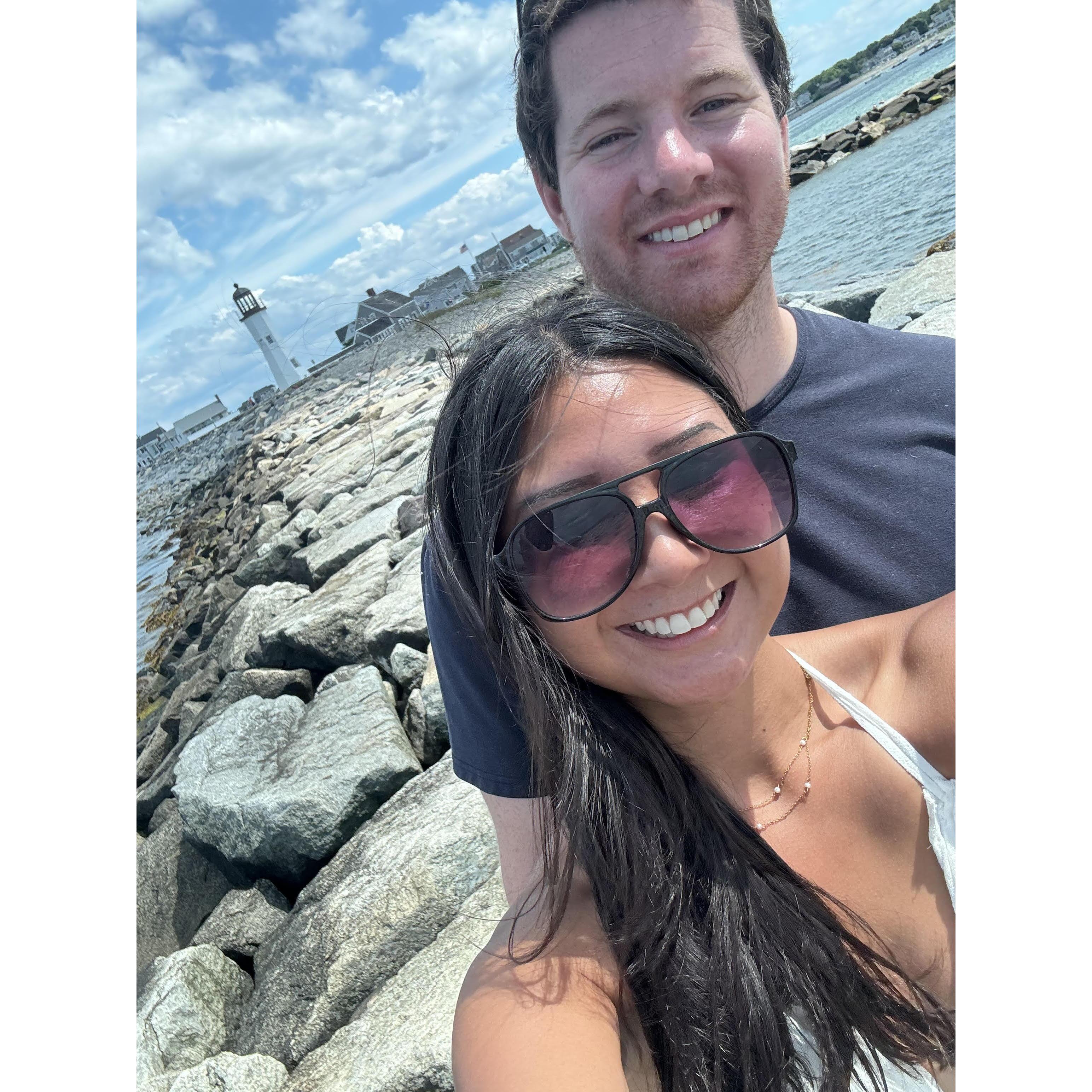 In Scituate where we will tie the knot! :)