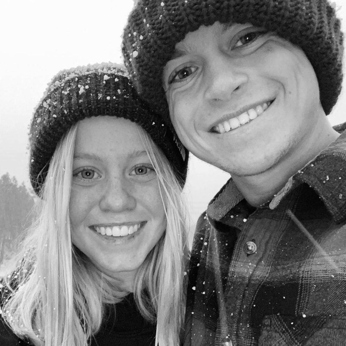 First snow together!