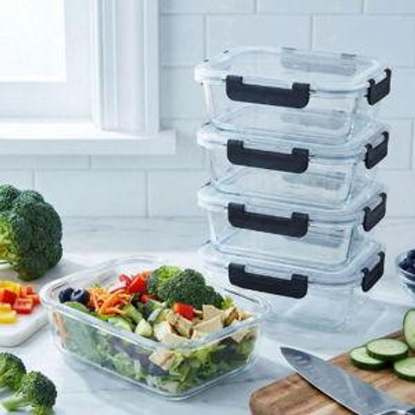JoyJolt: Food Prep Storage Container, Set of 5