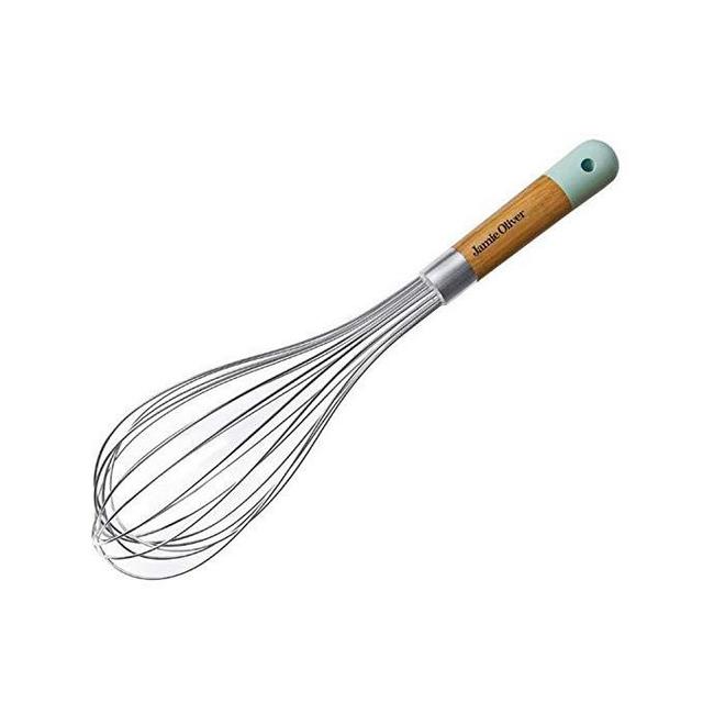 Jamie Oliver Stainless Steel Kitchen Whisk - Blending,Whisking, Beating and Stirring - 12.5 Inch