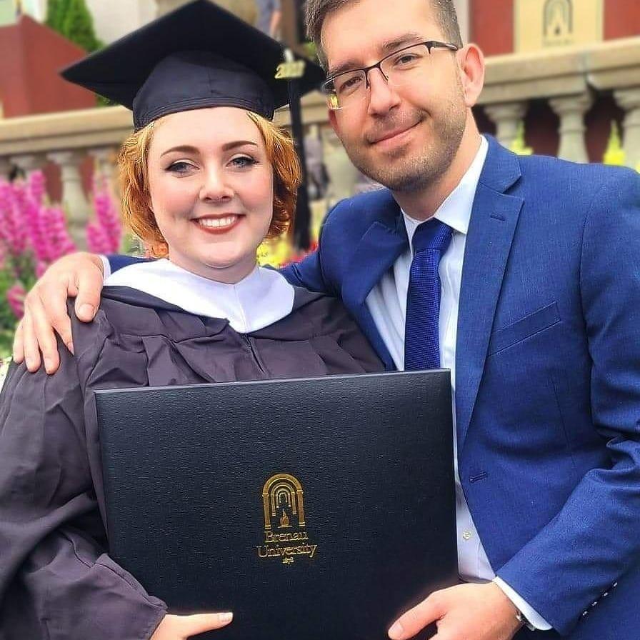 When Cassandra earned her M.A. in Communications and Media Studies