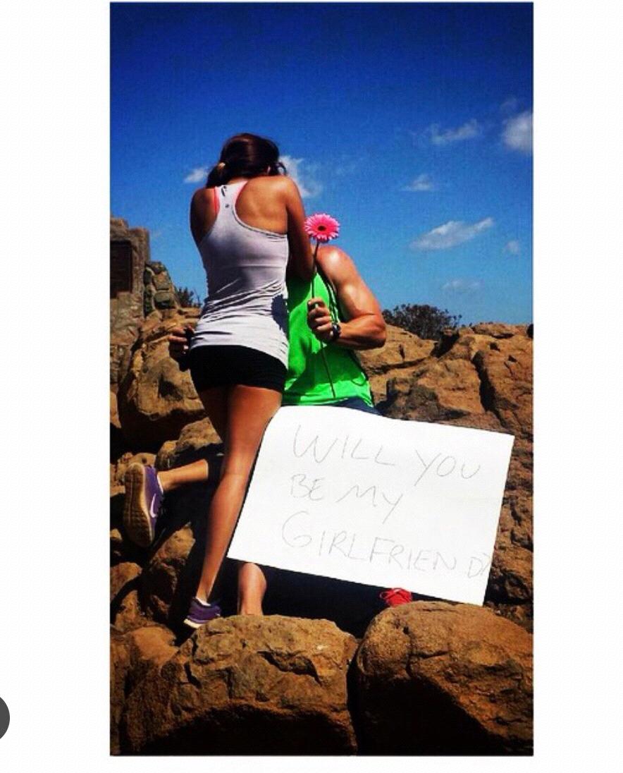 The day I said yes to being his girlfriend!!