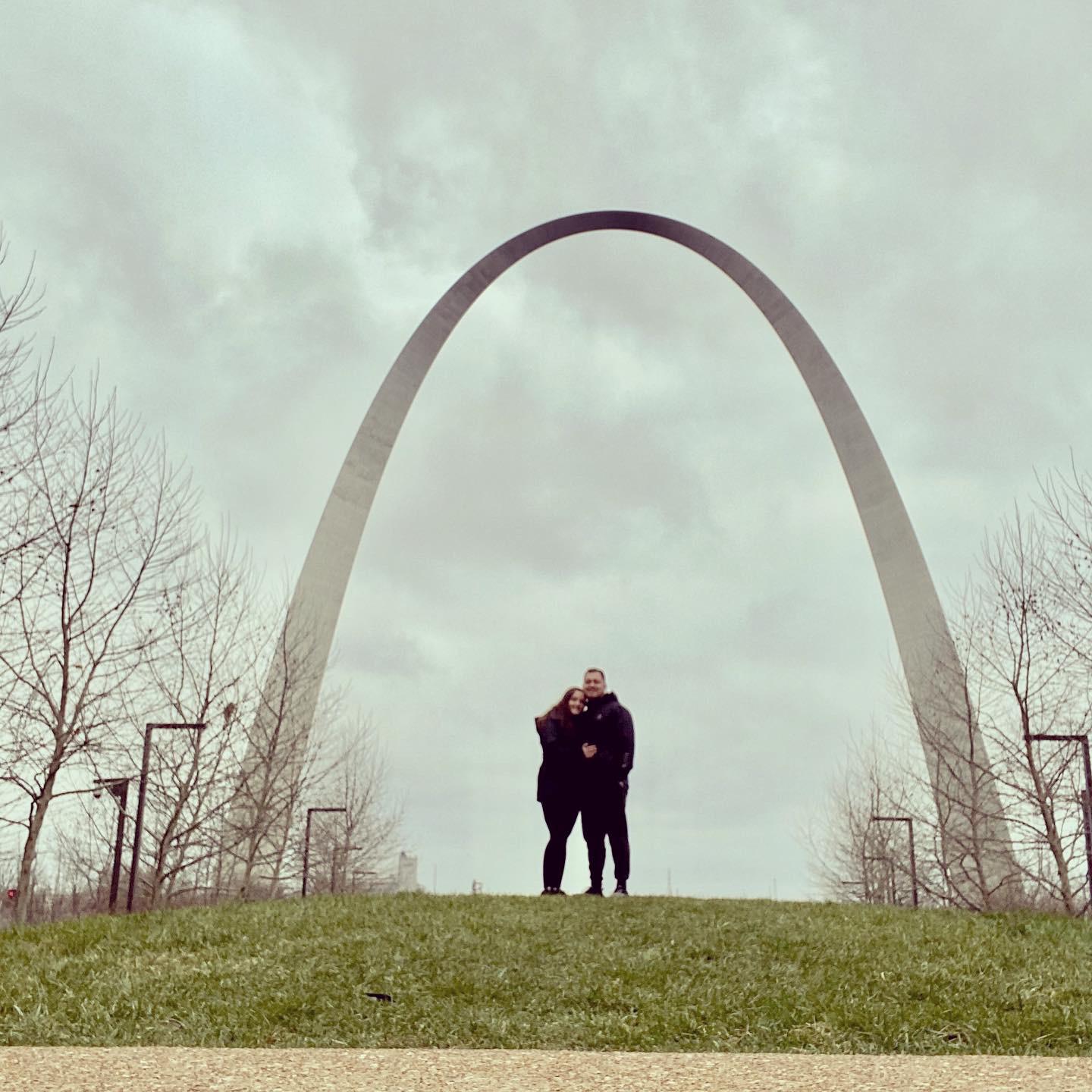 Anniversary trip to St Louis.