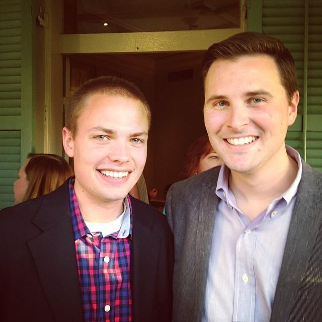 Kyle & Colin at Mark Messina's wedding in New Orleans