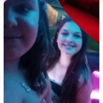 Bella and Ashley in the limo on the way to sophomore homecoming!