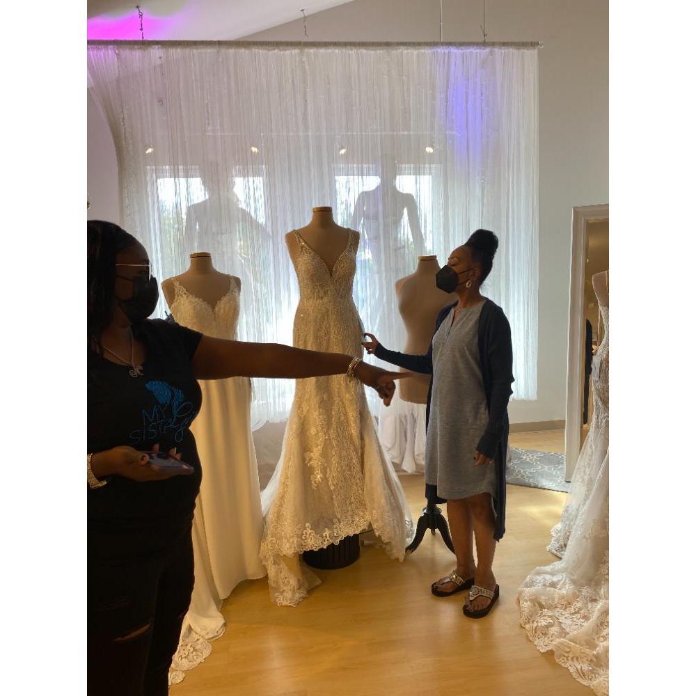 Look at all the lovely dress. I'm about to dig in.